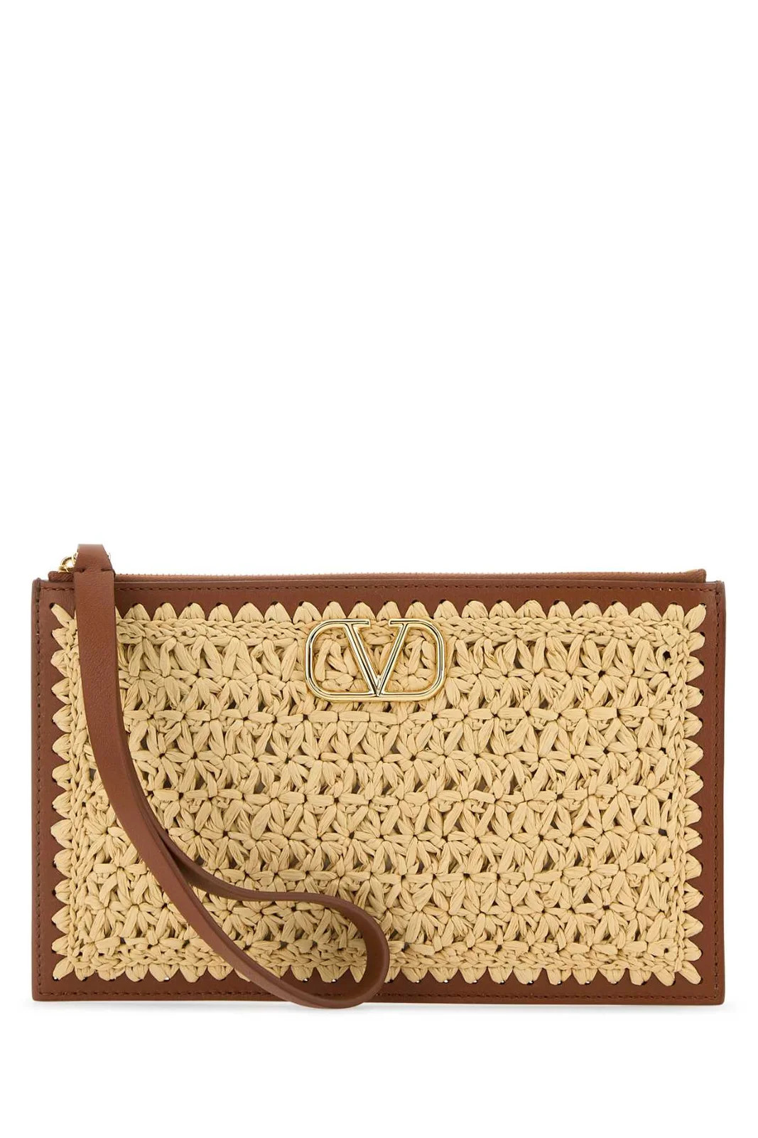 Valentino VLogo Medium Flat Pouch | Cettire Global