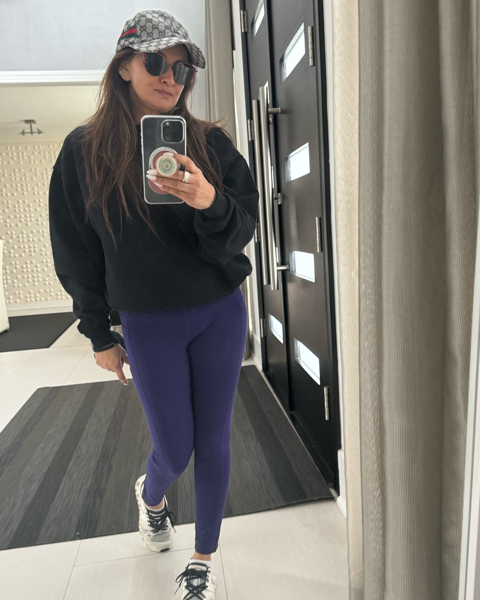Can’t get enough of my @zella workout gear from @nordstroms.  The sweatshirt is one of my favs from @alo. Sneakers @oncloud. The most comfy workout and all day sneaks 

#LTKstyletip #LTKshoecrush #LTKfitness