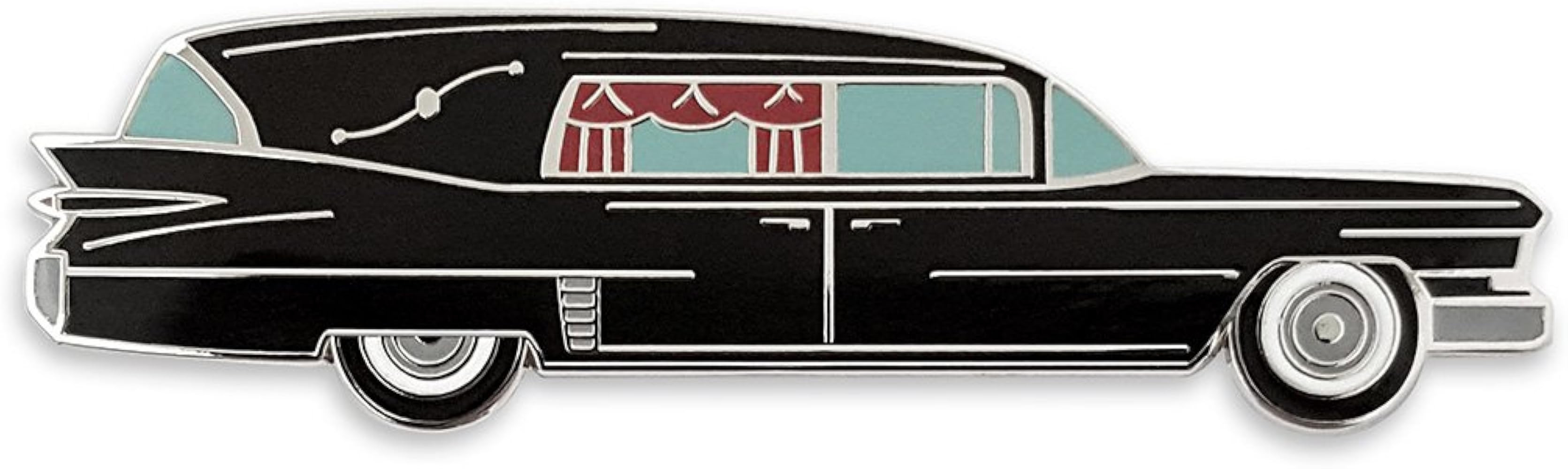 Pinsanity Black Funeral Hearse Enamel Lapel Pin | Amazon (US)