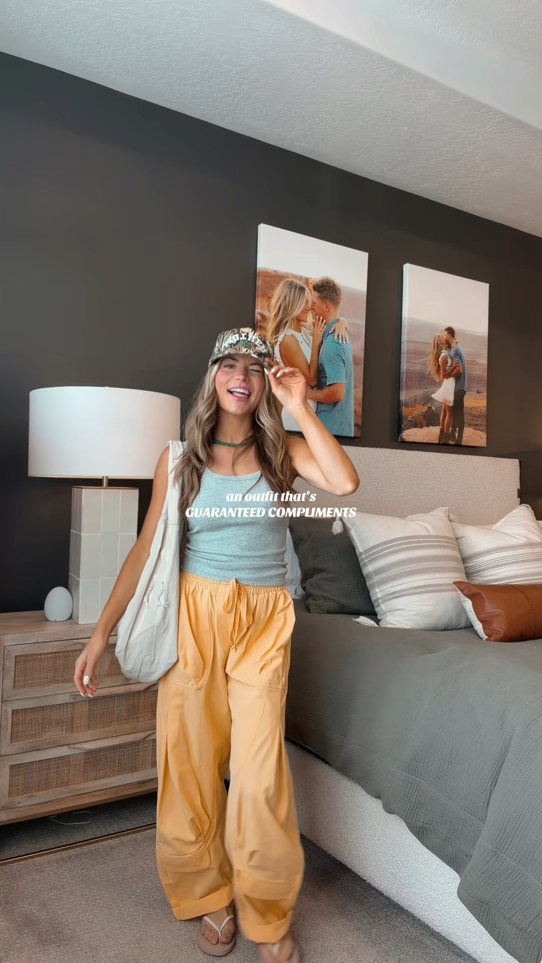 Loving my new summer look with these comfy pants and sandals! 🌞👒 #summervibes #FoundItOnAmazon

#LTKgrwm #LTKSeasonal #LTKootd