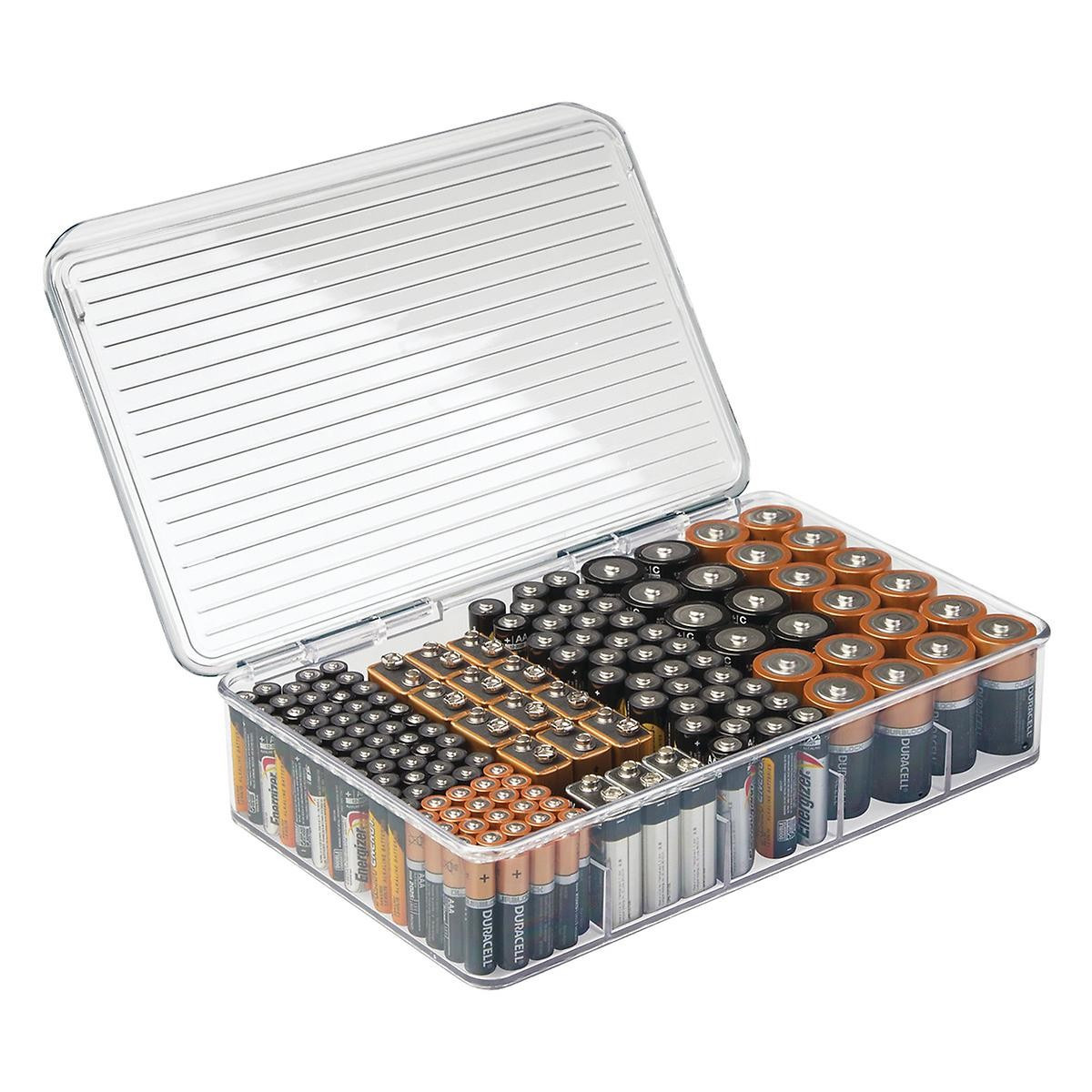 iDesign Large Linus Battery Organizer | The Container Store