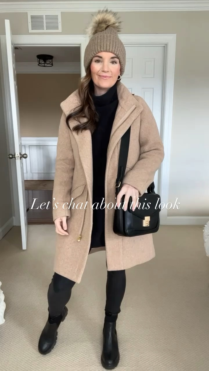 Winter Uniform ❄️ comment LINK and I’ll dm you the info to shop! 

Amazon Free People tunic can be worn as a dress or shirt. Comes in 20 pretty colors. I sized up to a medium. The quality is really nice. 

Leggings are pricey but they are worth every penny. They will last you years! I wear mine all the time and they look brand new. They suck everything in, are very comfortable and super flattering. I linked a similar pair from amazon too. I haven’t tried them but they have really great reviews. 

These Chelsea boots are so comfortable! I wore them in NYC walking the city all day and my feet didn’t hurt at all. 
Designer ins bag from Walmart. Similar style to a LV Pochette
Métis but only $25.Has an adjustable strap. It sells out quickly!

#grwm #winterfashion #amazonfinds #amazonfashion #tunic #leggings #fauxleather #beanie #womensfashion #walmart #walmartfinds #fashion #outfitideas #outfit #outfitinspo #styleinspo #winteroutfit #legging #casualstyle #casual 

#LTKfindsunder100 #LTKfindsunder50 #LTKstyletip