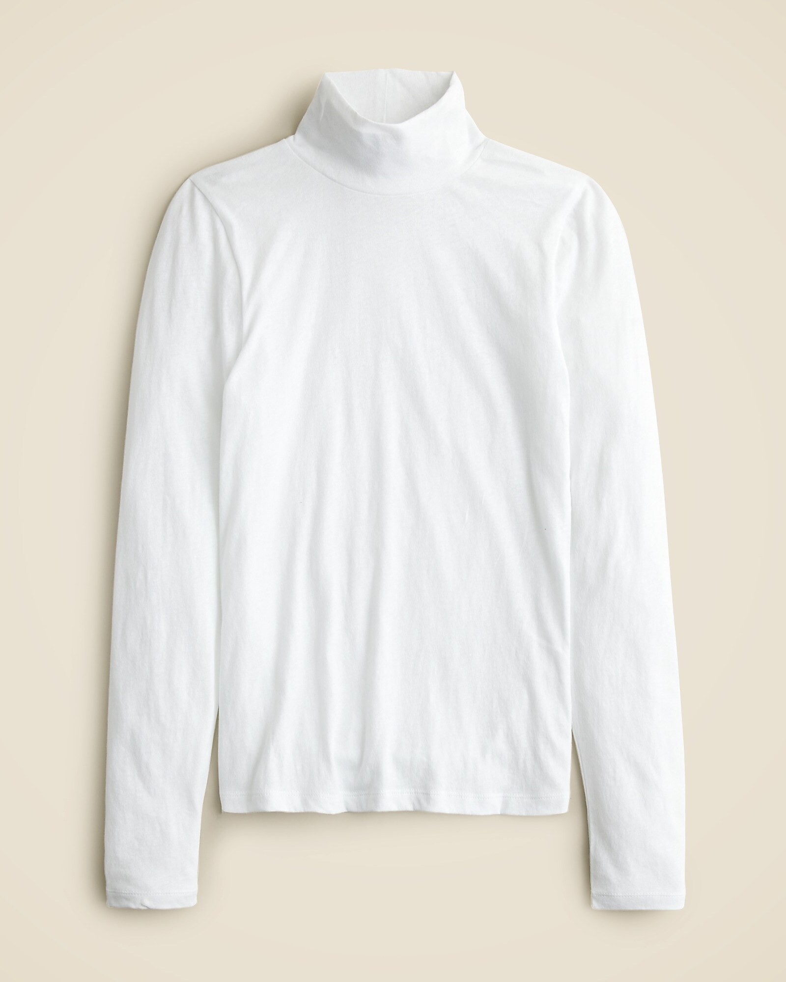 Tissue crepe turtleneck | J. Crew US