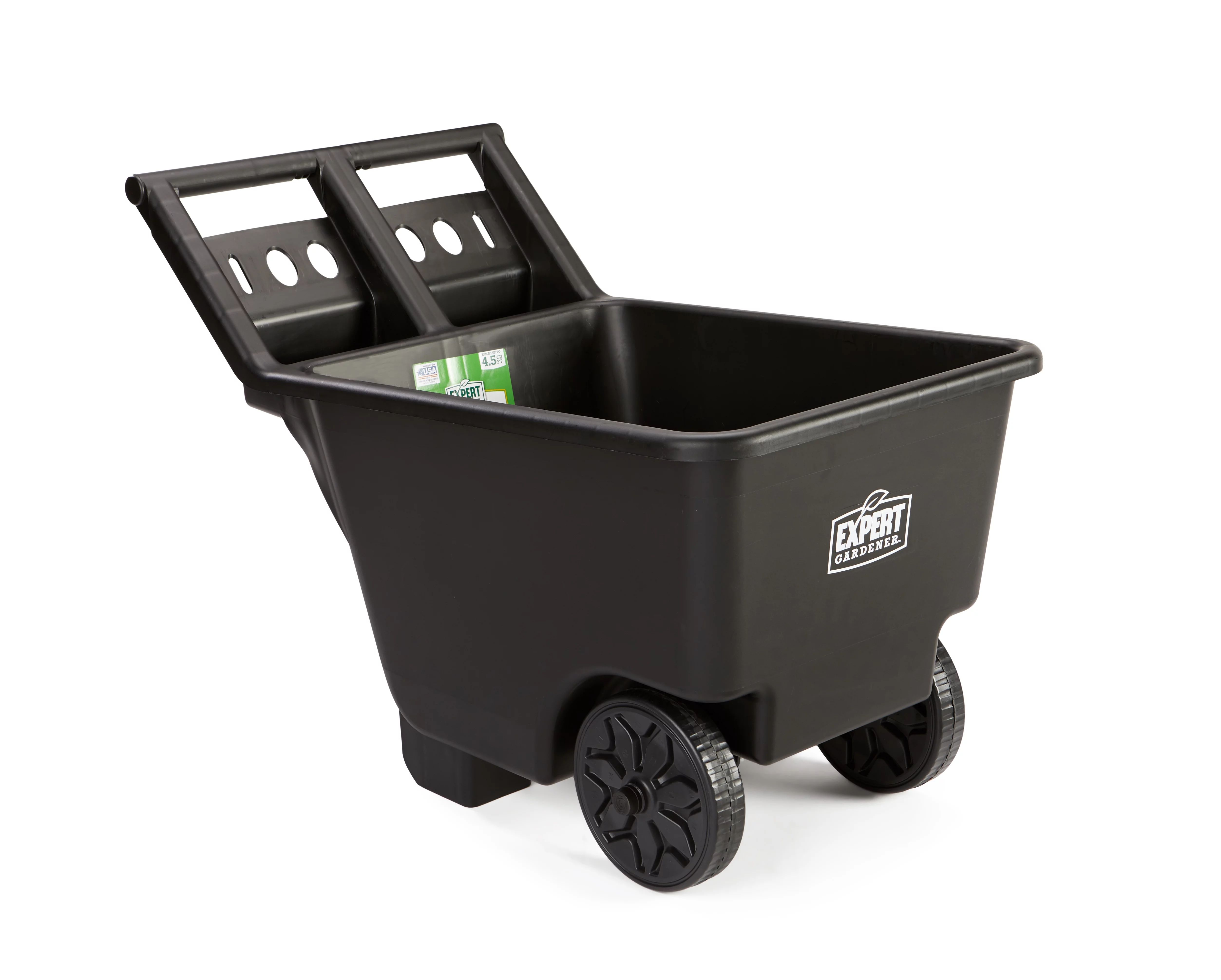 Expert Gardener Yard Cart Outdoor Wheeled Large Capacity 28in Tall | Walmart (US)