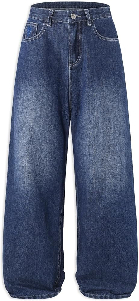 Aelfric Eden Wide Leg Jeans for Women Straight High Waisted Casual Loose Washed Y2K Baggy Boyfrie... | Amazon (US)