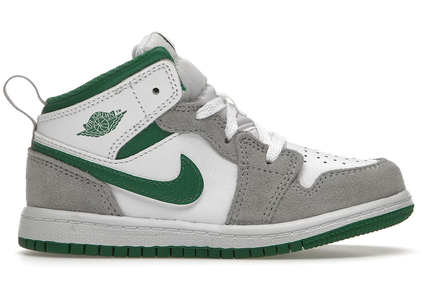 Jordan 1 Mid SEWhite Pine Green (TD) | StockX