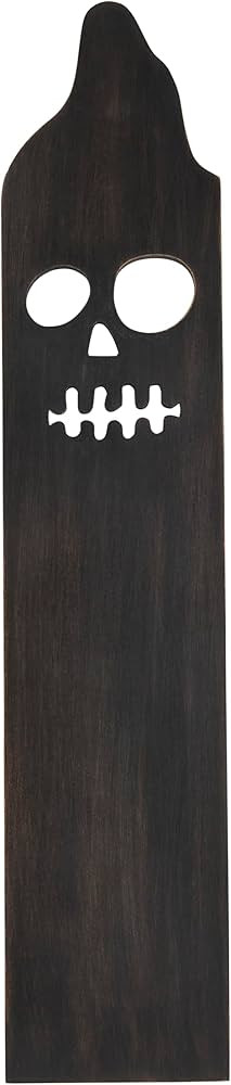 Mud Pie Halloween Decorative Plank, Skelton, 4 1/2" x 22" | Amazon (US)