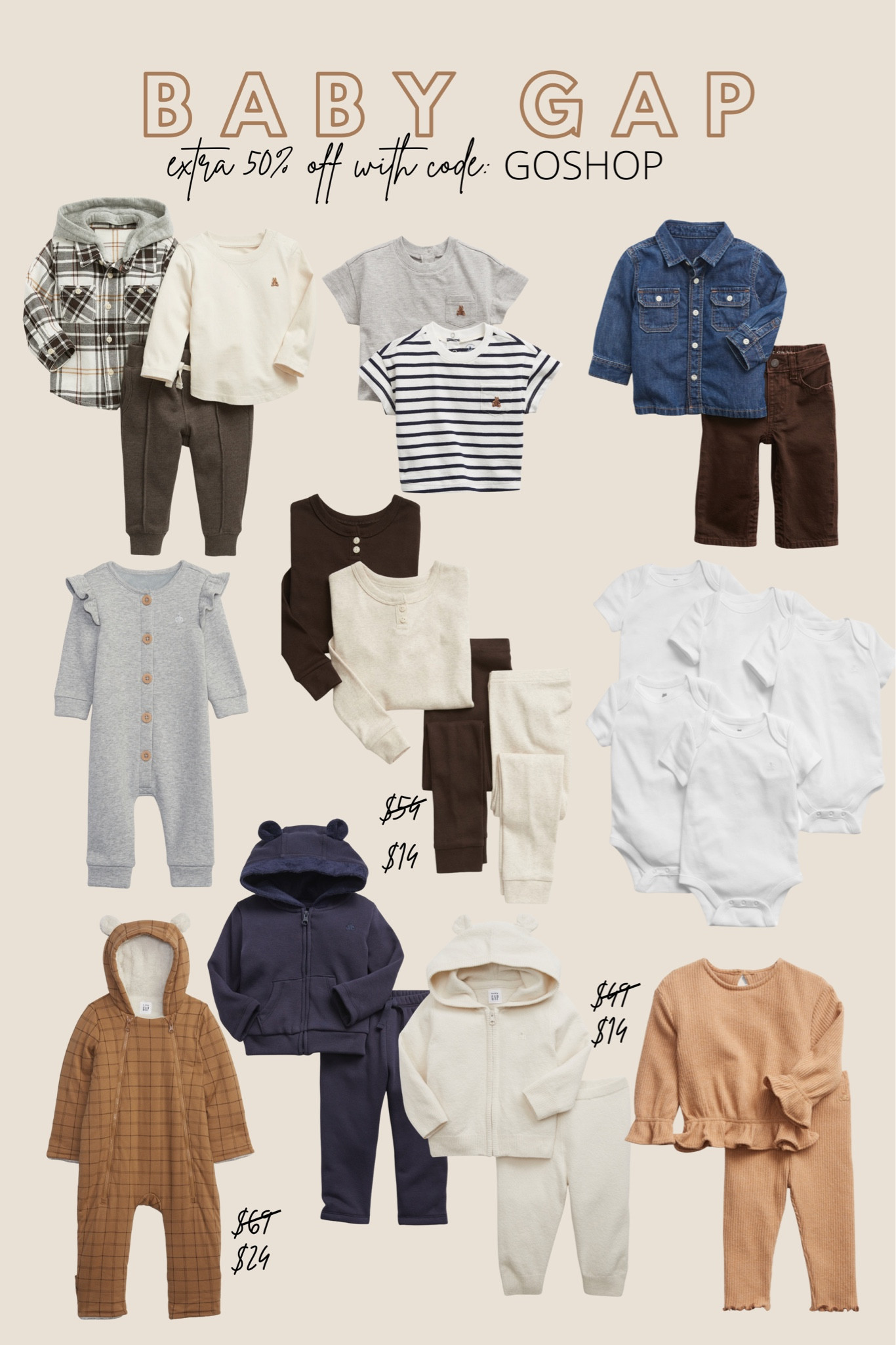 Baby gap, baby gap sale, baby outfits, affordable baby outfits, new baby, baby boy, baby girl, newborn baby

#LTKunder50 #LTKbaby #LTKunder100