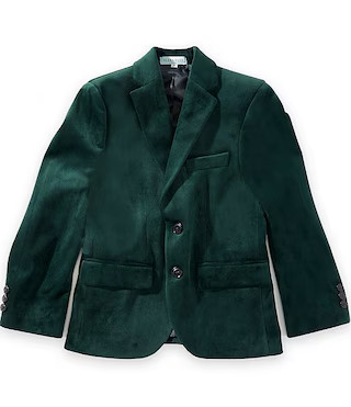 Big Boys Velvet Blazer | Dillard's