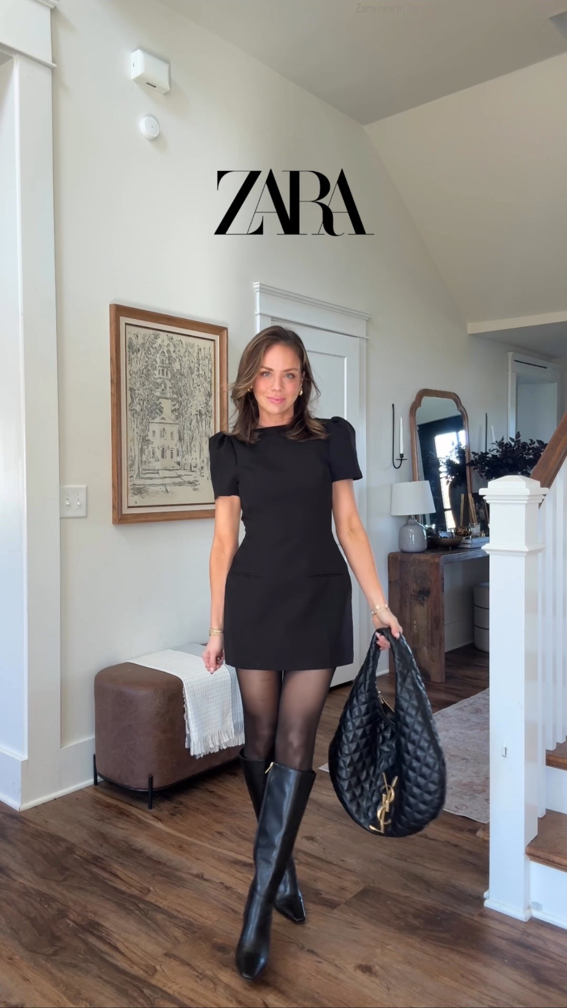 Zara fall dress, Zara holiday dress XS 

#LTKFindsUnder50 #LTKHoliday #LTKFindsUnder100