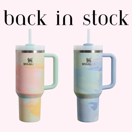 These two dreamy limited edition Stanley Quenchers with a definite tie-dye aura vibe are BACK IN STOCK right now!!!


#LTKfindsunder50 #LTKSeasonal #LTKfindsunder100