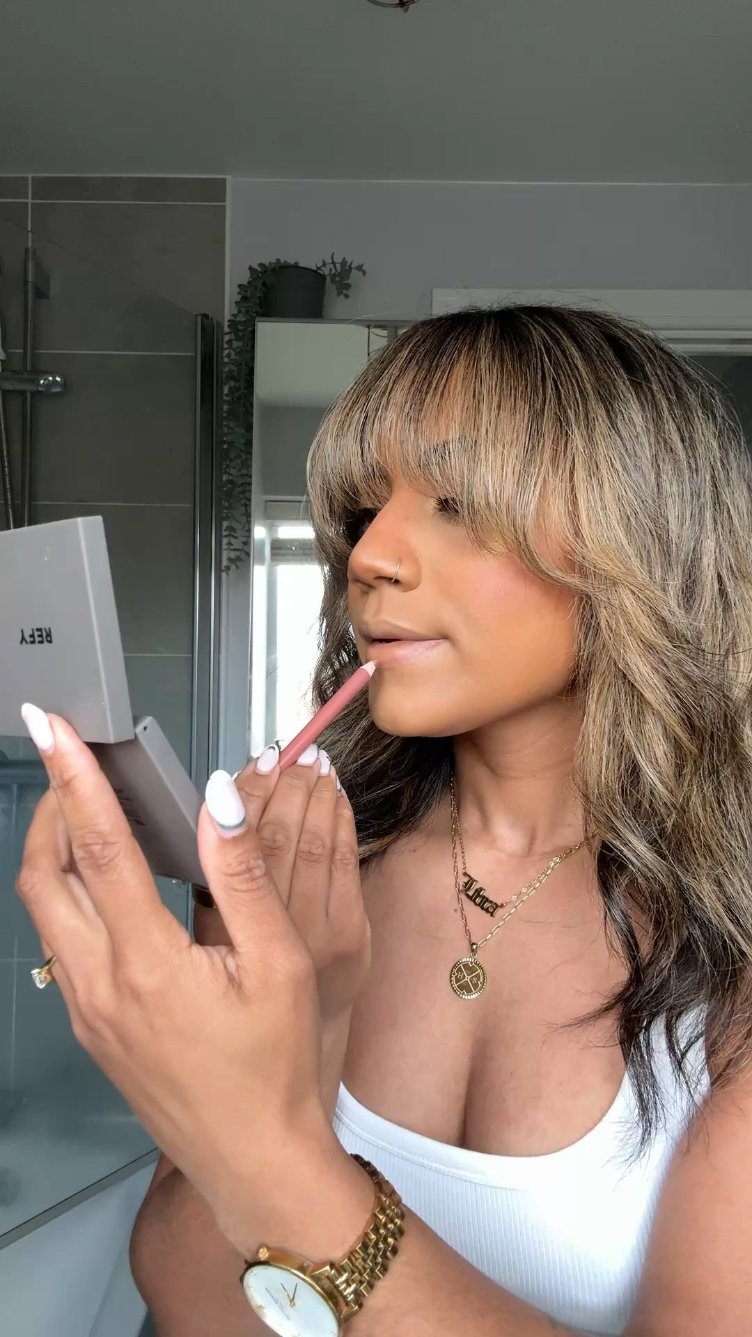 My perfect pinky nude lip 💋