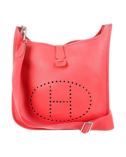 Hermès Clemence Evelyne III GM Rose | The RealReal