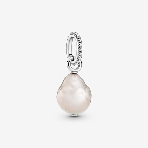 Treated Freshwater Cultured Baroque Pearl Pendant | Pandora (UK)