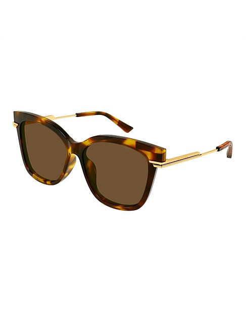 Bottega Veneta Tort Cat-eye Sunglasses | David Jones | David Jones (Australia & New Zealand)