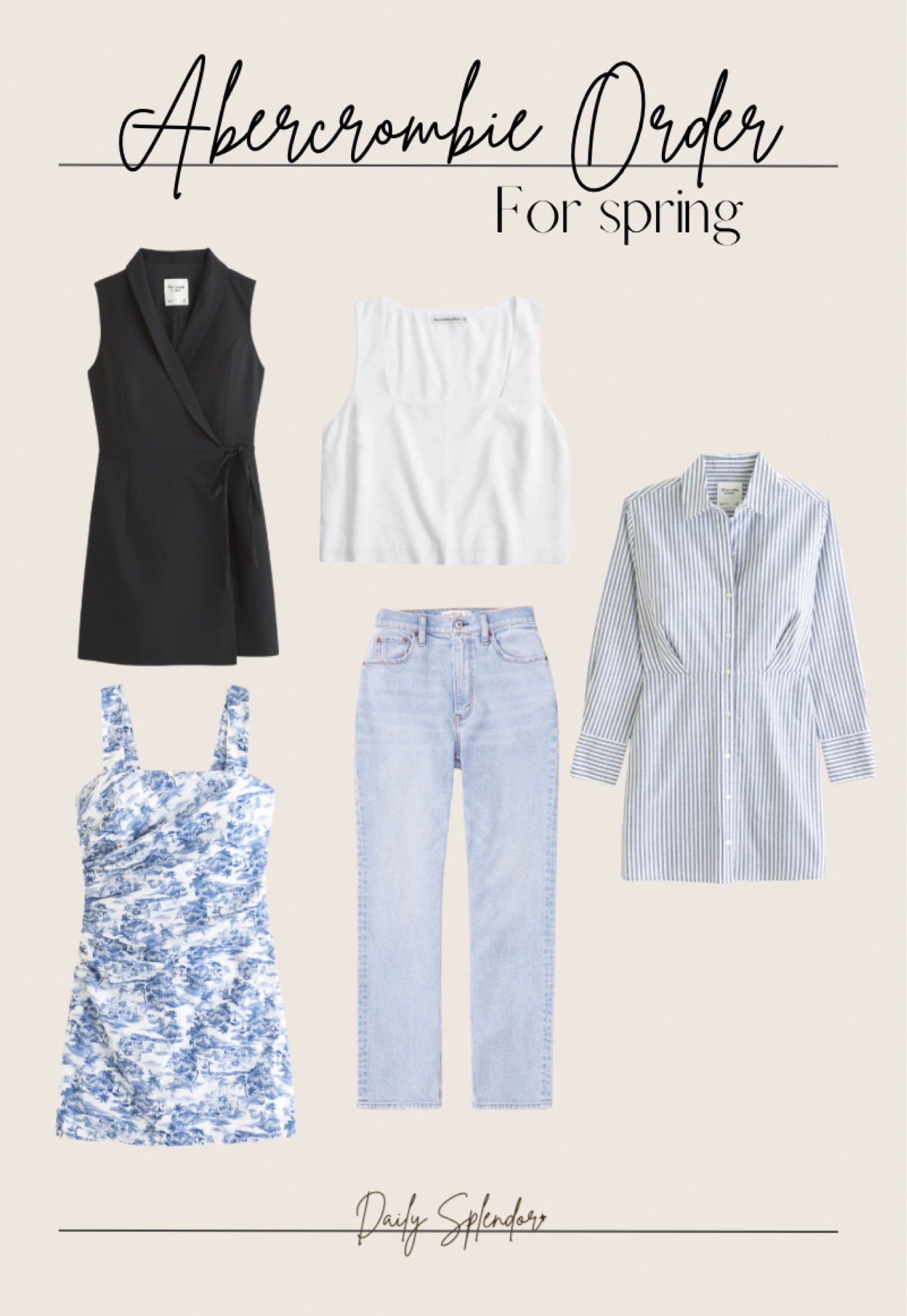 Spring break outfits 
Spring dresses
Straight leg jeans 
Linen top
Blazer dress 
Shirtdress 

#LTKover40 #LTKhome #LTKfindsunder100