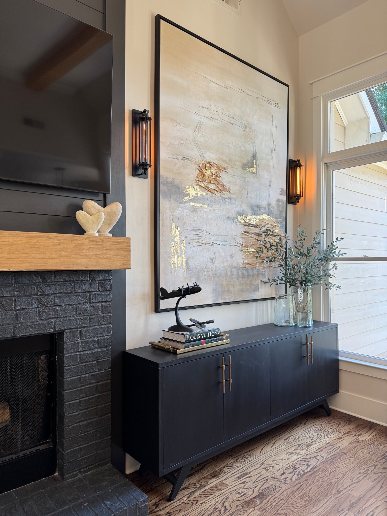 A way to elevate a large wall space in your home ✨ 


#LTKStyleTip #LTKSaleAlert #LTKHome