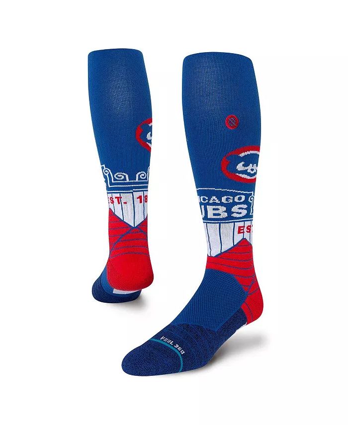 Stance Men's Chicago Cubs Cubby Bear Diamond Pro Team Tube Socks - Macy's | Macy's