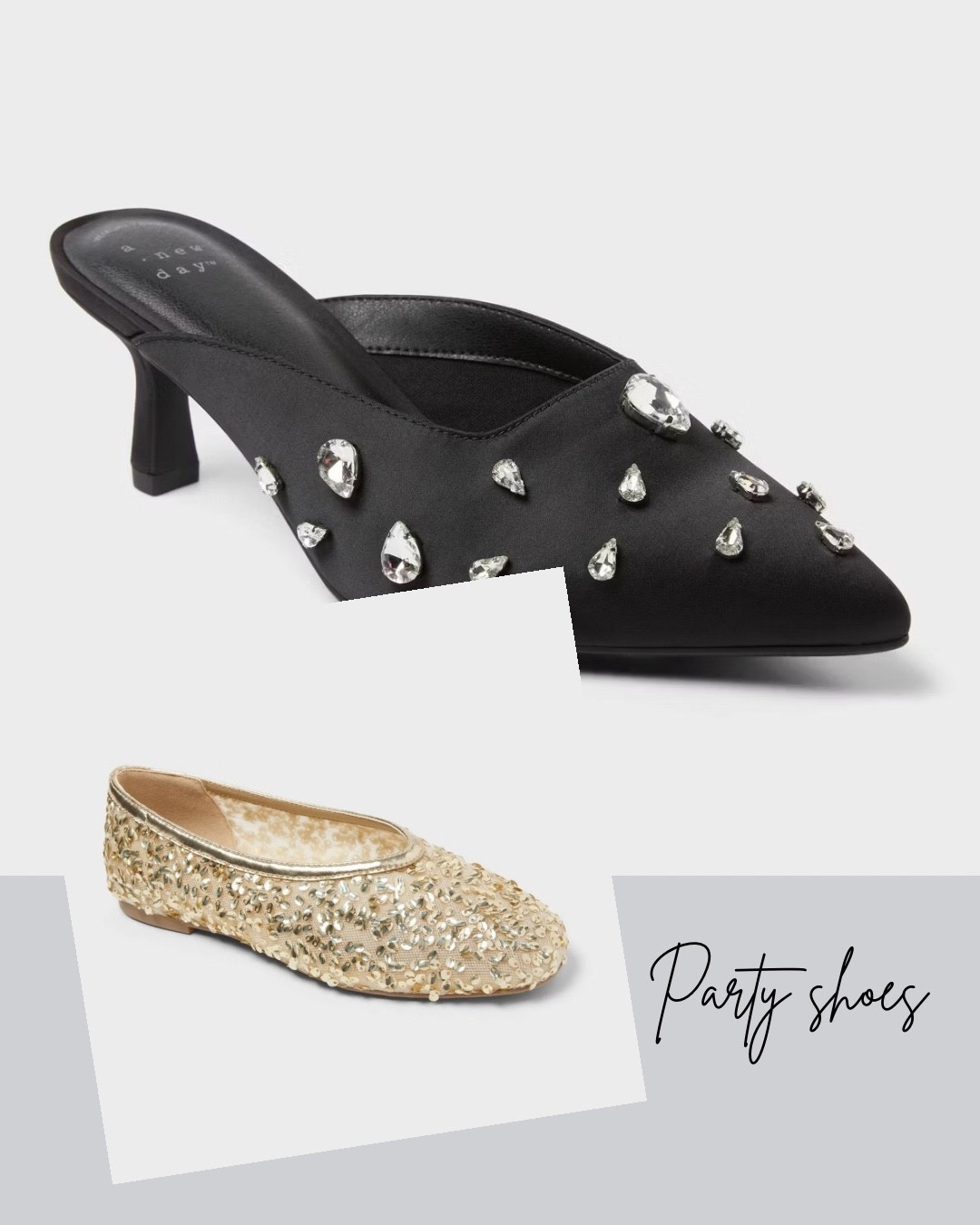 Fun party shoes for the holiday season! Target shoes have memory foam so you can dance the night away! 

#LTKHoliday #LTKFindsUnder50 #LTKOver40