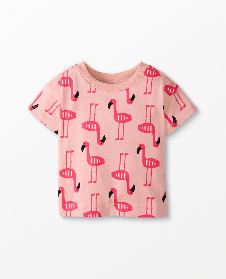 Baby Print Tee In Cotton Jersey | Hanna Andersson