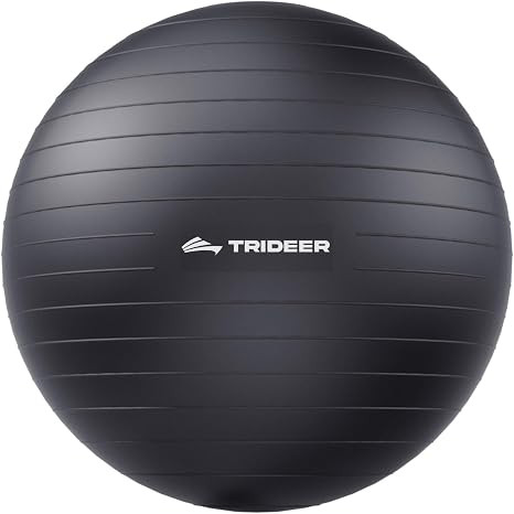 Trideer Yoga Ball for Exercise, Daily Stretching, Pilates, Core & Balance Training, Stability Bal... | Amazon (US)