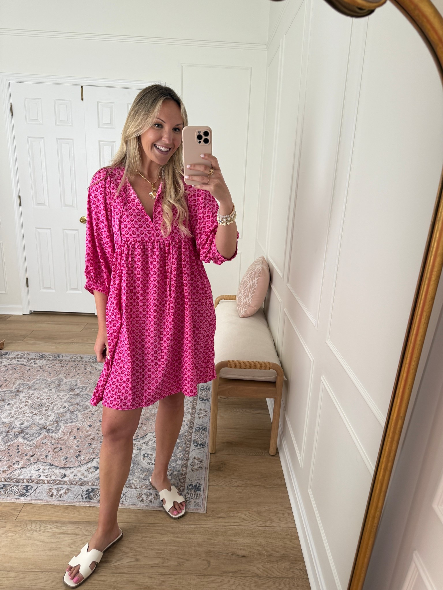 Summer mini tunic dress - dress with sleeves - summer dress - vacation outfit - casual summer outfit - wearing a med 

#LTKSeasonal #LTKMidsize #LTKStyleTip