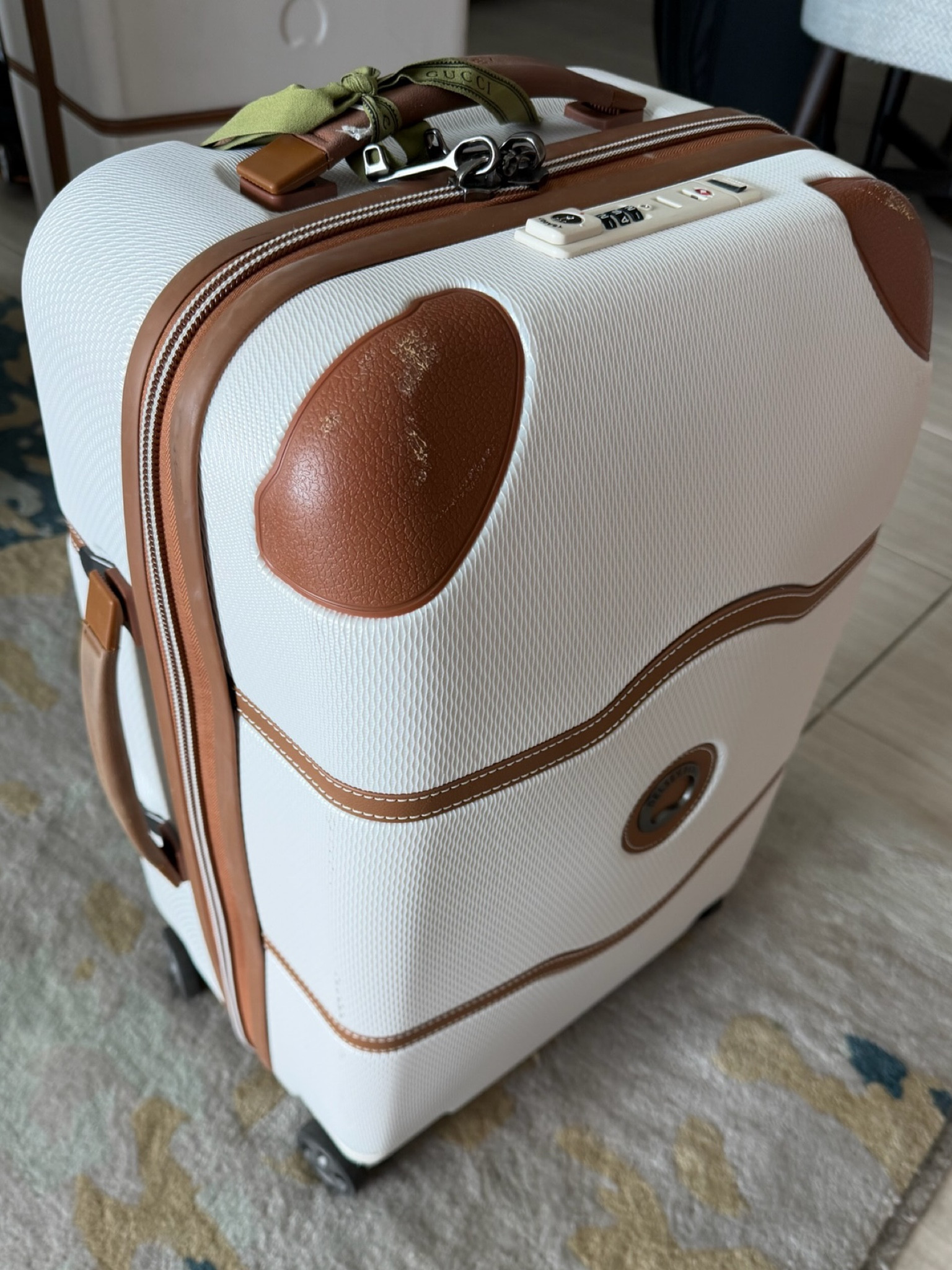 A good suitcase makes travel days feel so much easier, and this Delsey one has been such a favorite. It rolls smoothly, holds so much more than you would think, and still looks cute while getting through the airport. Definitely one of those travel staples I’m so glad I have.

#LTKOver40 #LTKSeasonal #LTKTravel