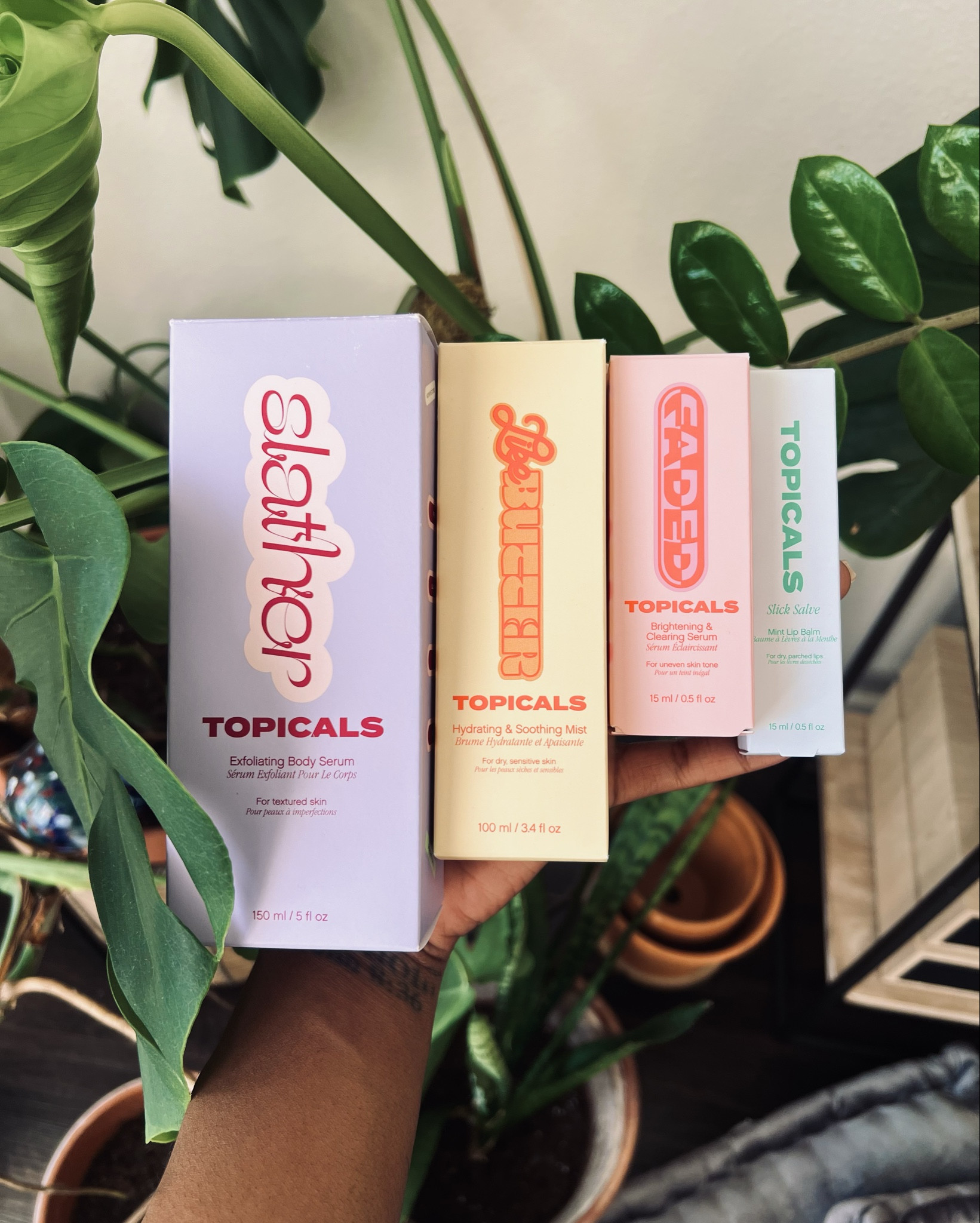 I’m so excited to announce that I’m the newest #TopicalsExpert on the block!! 🫡 🎉

TOPICALS is a woman-owned, science-backed brand that believes YOU make skin look good, not the other way around. With 1 in 4 women, POC, and young adults with chronic skincare issues suffering from mental health disorders, it’s crucial we all feel good in our skin!

Let me introduce you to some of your new favorites (20% off with code ICHUESTHETICS):

✨ SLICK SALVE - perfection in a tube! I’m seriously obsessed with the all day lip hydration this brings! AND A portion of all Slick Salve sales goes to support the Palestine Children Relief Fund 🇵🇸❤️

✨ FADED SERUM - The key to fading that unwanted pigment + 🫵🏾 stop picking your breakouts! Safe for all skin shades and types! Your hyperpigmentation is SCAREDDD of her!!

✨ LIKE BUTTER MIST - the other week when I was violently attacked by a gang of mosquitoes, this came to my rescue! It’s perfect for soothing bug bites, heat rash, a new tattoo, eczema spots, dry patches, etc. throughout the day. 

✨ SLATHER SERUM - KP/ 🍓legs and arms be gone!! Keratosis Pilaris is a buildup of excess skin on your hair follicles. The Slather serum is packed with retinols and AHAs to smooth out skin texture! Currently working on my legs with this one!

Shop all @topicals at @sephora or directly at myTopicals.com (20% off with code ICHUESTHETICS), and find ALL faves and discounts at IchuEsthetics.com 

We don’t gatekeep skincare at @IchuEsthetics. My only goal is for you to feel good and glowy in your skin! Are you in? 
.
.
#IchuEsthetics #BlackEsthetician #Dallas
#SkinCare #MentalHealth #SelfCare 
#DallasEsthetician #FeelGoodLookGood
#TopicalsExpert #SpottieHottie #Topicals

#LTKBeauty #LTKFindsUnder100 #LTKFindsUnder50