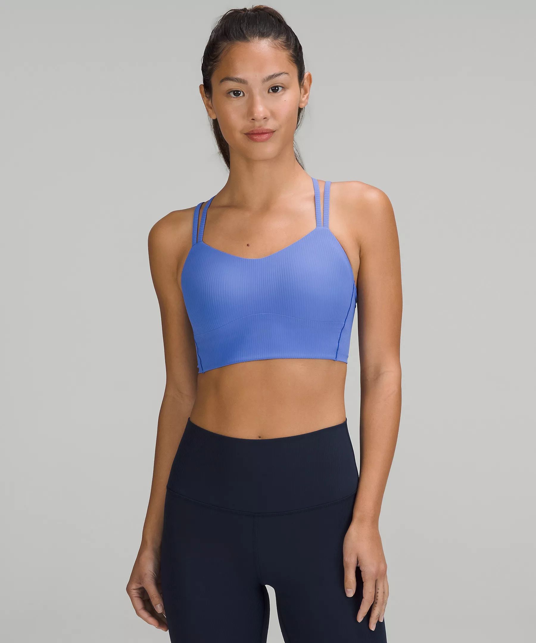 Like a Cloud Ribbed Longline Bra *Light Support, B/C Cup | Women's Bras | lululemon | Lululemon (US)