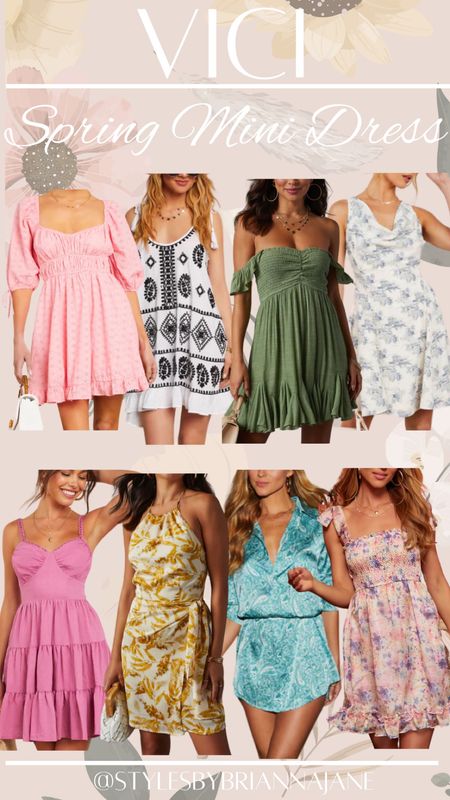 Mini dresses on Major sale! 
Use my code: STYLESBYBRIANNAJANE 

#LTKsalealert #LTKfindsunder100 #LTKstyletip