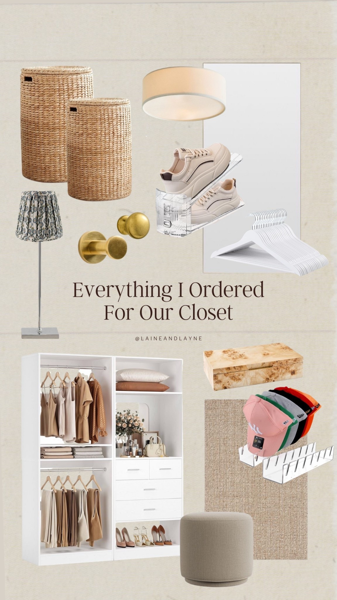 What I ordered for our custom closet! Reveal coming soon! 

#LTKHome