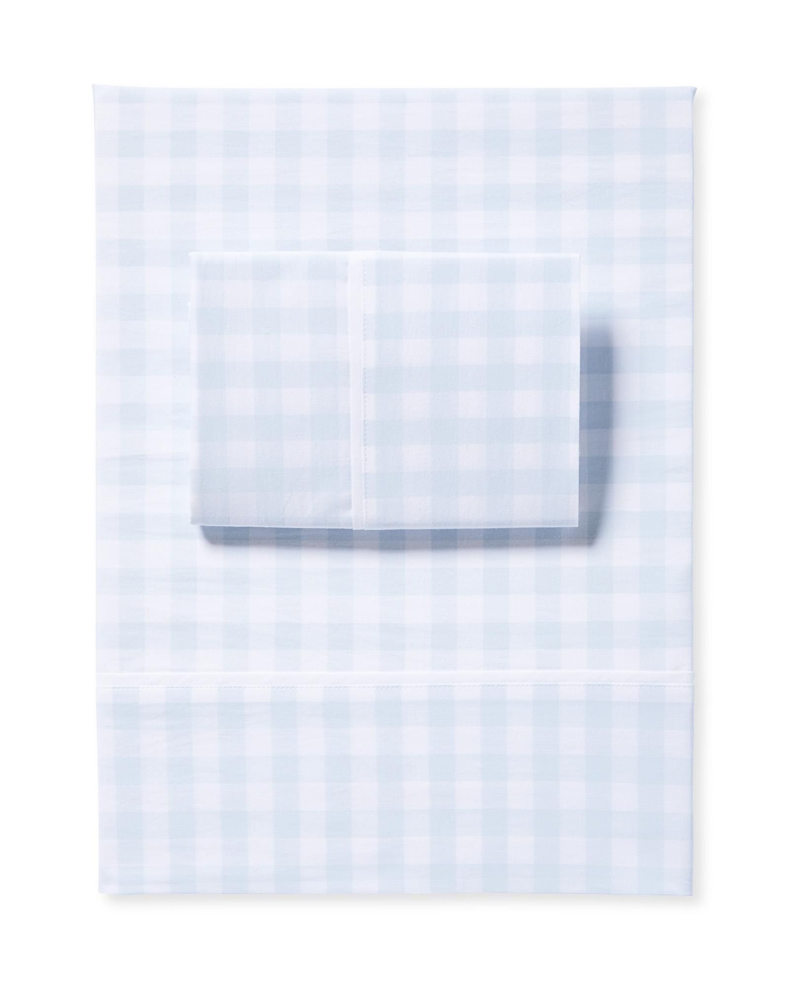 Gingham Percale Sheet Set | Serena and Lily