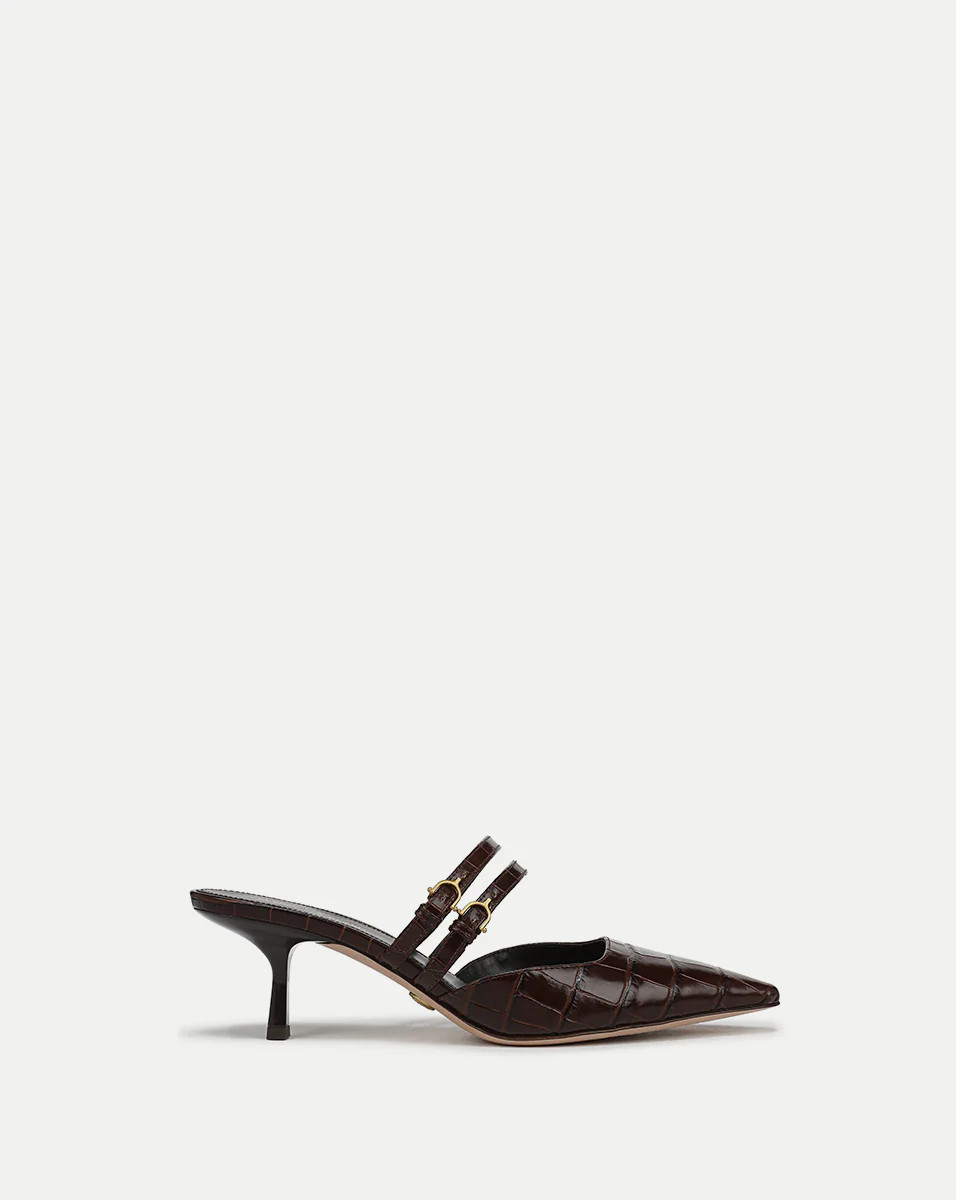 Corrie Kitten-Heel Mule | Veronica Beard