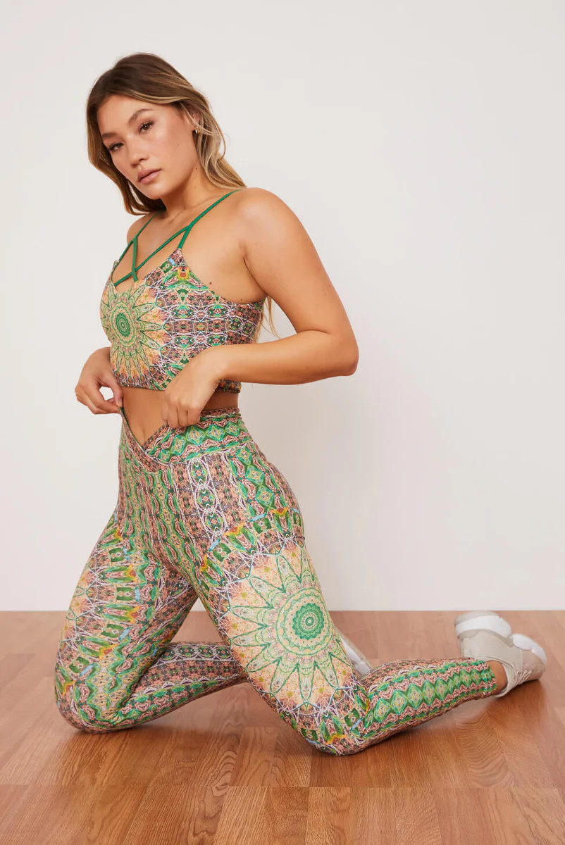 Fauna Ruched Crossover Legging | Wolven