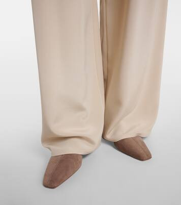 Saint Honoré 35 suede ankle boots | Mytheresa (INTL)