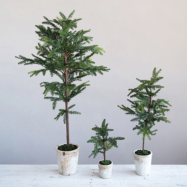 Faux Pine Tree in Pot | Antique Farm House