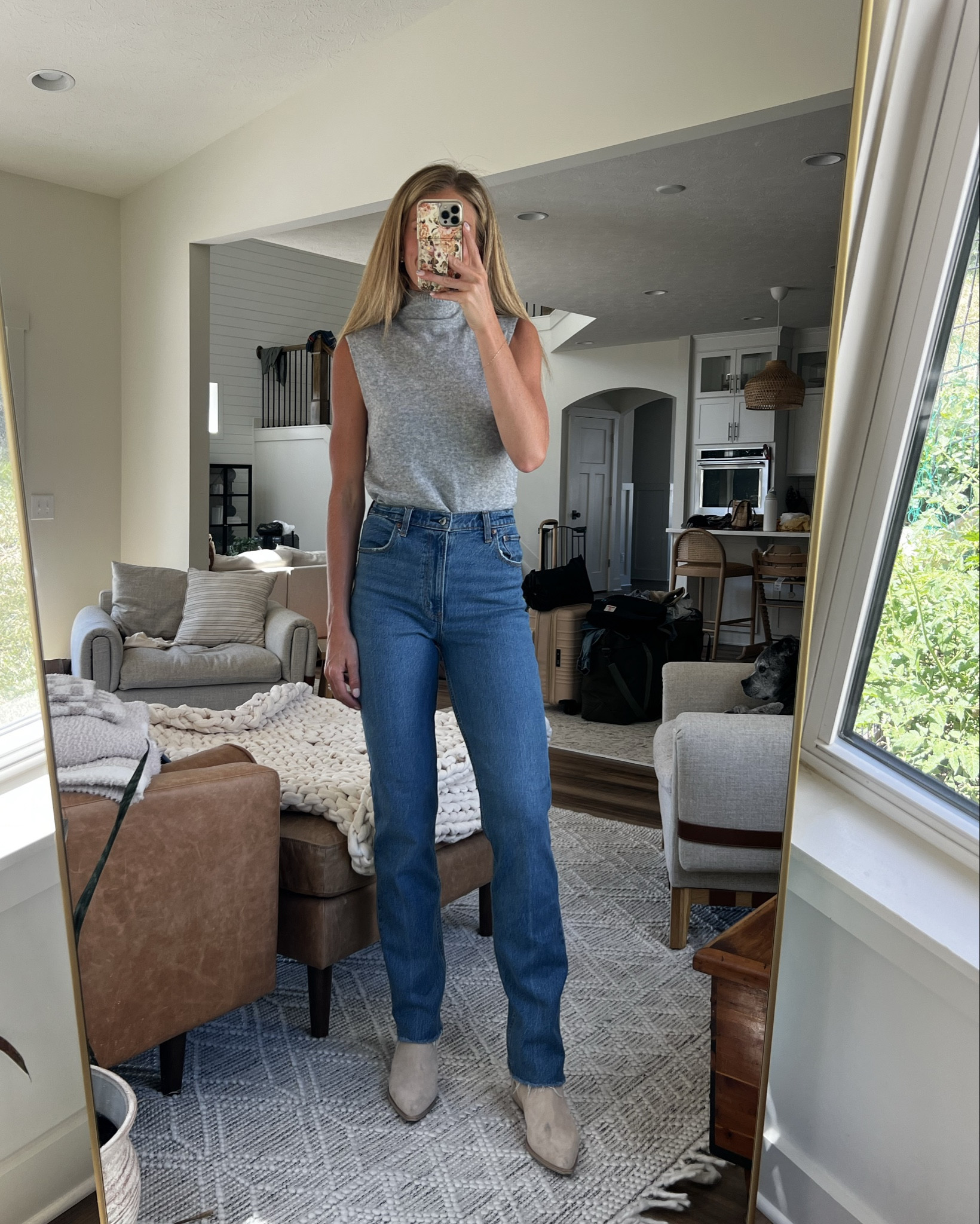 Wearing my true size 27 X-long