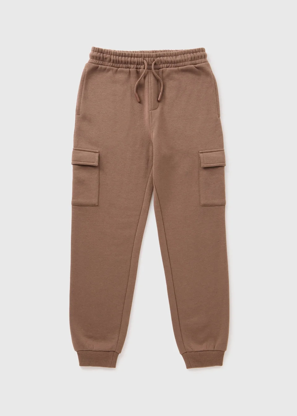 Boys Brown Cargo Jogging Bottoms (7-15yrs) | Matalan (UK)