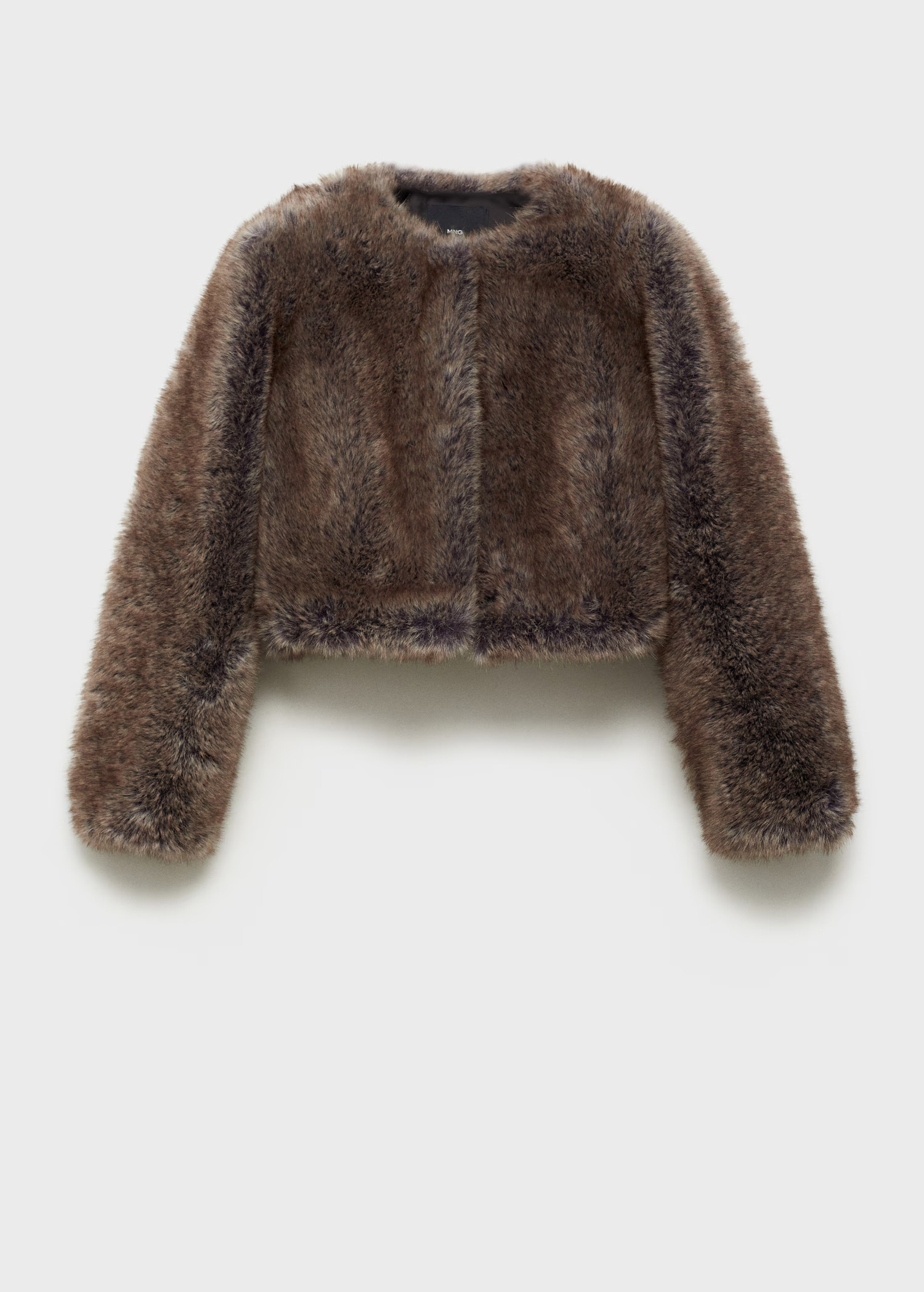 Fur effect jacket - Women | MANGO United Kingdom | MANGO (UK)