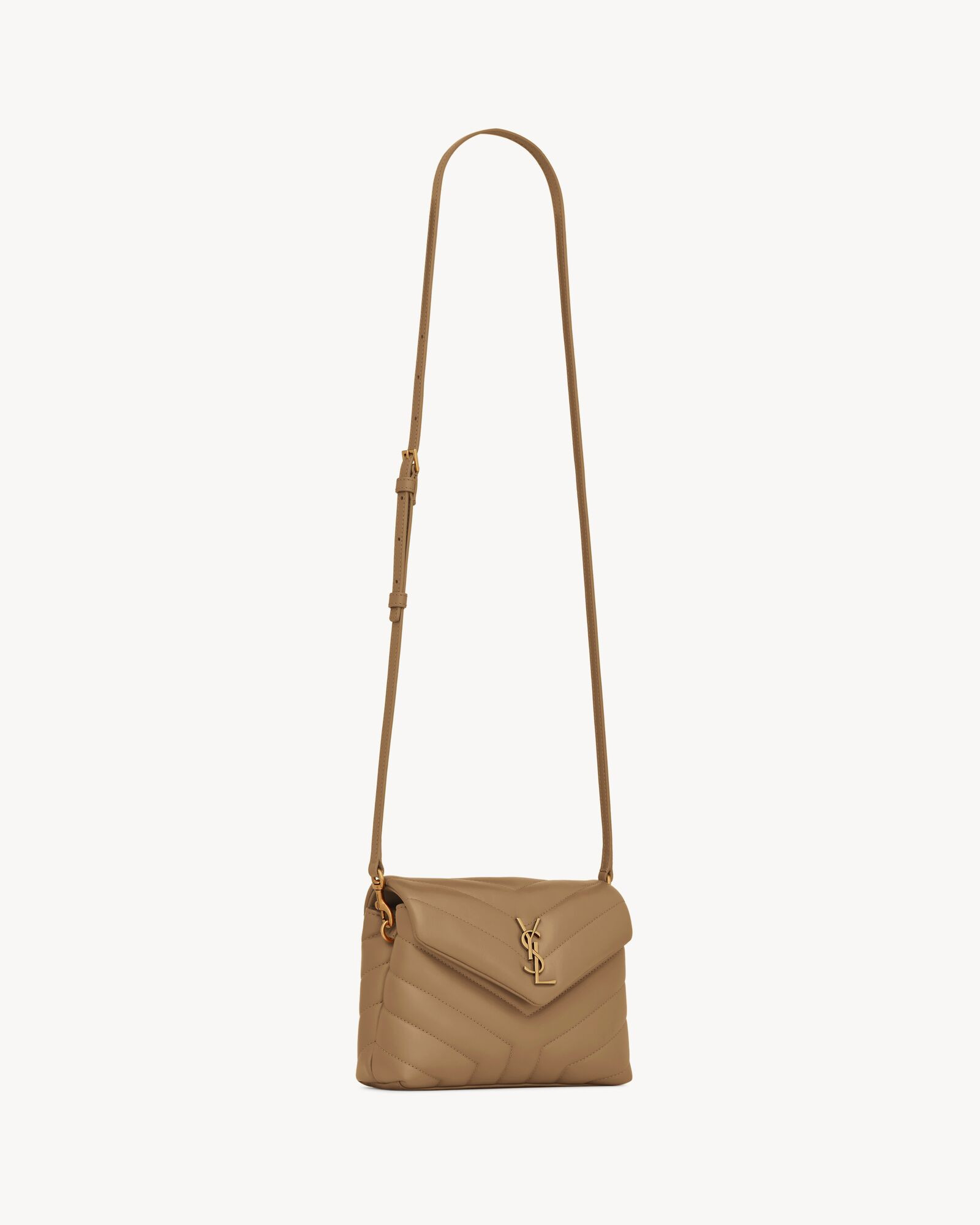 loulou toy strap bag in matelassé "y" leather | Saint Laurent Inc. (Global)