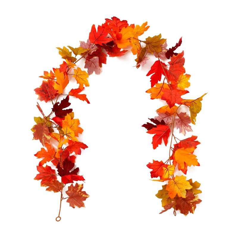 5'' in. Faux Maple Garland | Wayfair North America