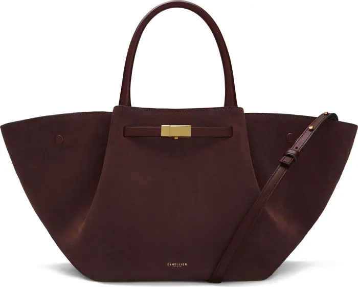 New York Leather East/West Midi Tote | Nordstrom