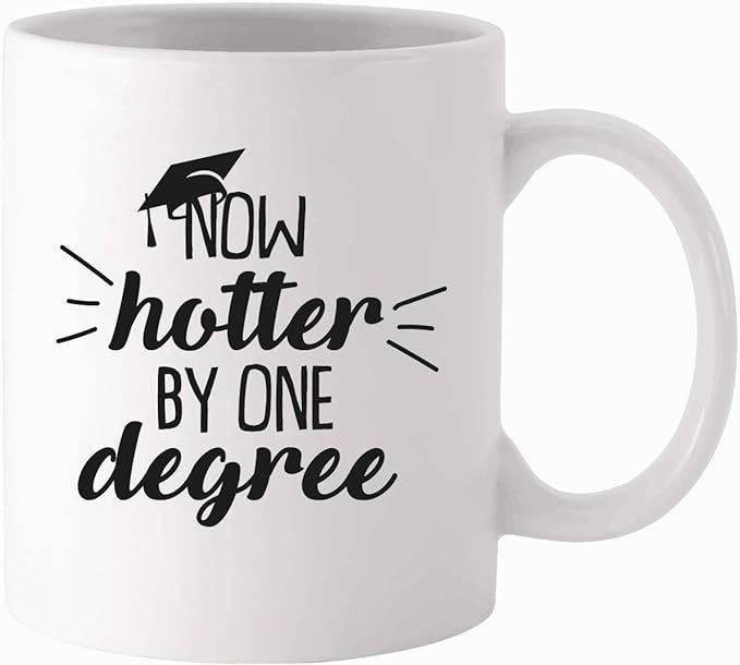 Graduation Mug Gift - Now Hotter by One Degree - Great Gift for College and High School Graduates | Amazon (US)