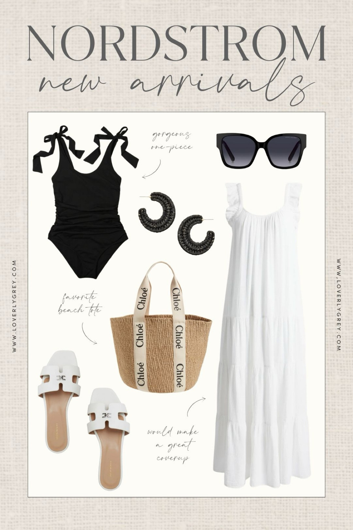 Nordstrom new arrivals. I love this tie-shoulder swimsuit and tiered maxi dress. Loverly Grey, new arrivals

#LTKBeauty #LTKStyleTip #LTKSeasonal