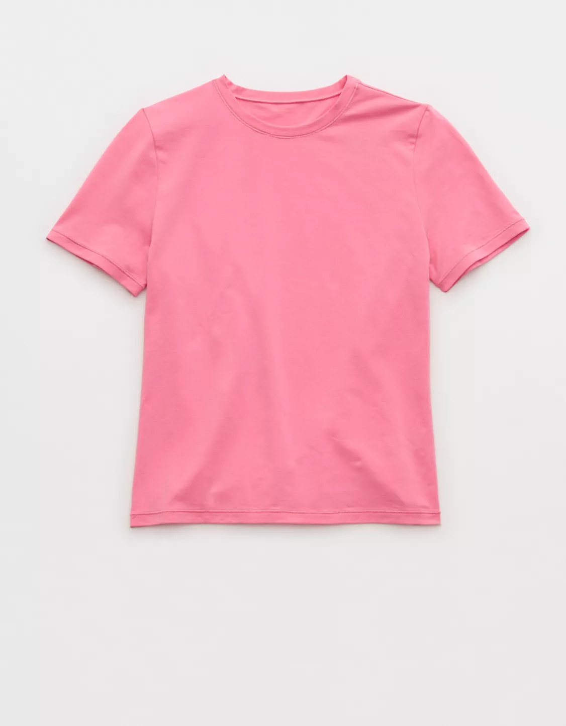 SMOOTHEZ Cotton Blend Short Sleeve Crew T-Shirt | Aerie