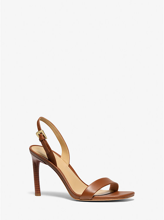 Kasia Leather Sandal | Michael Kors US