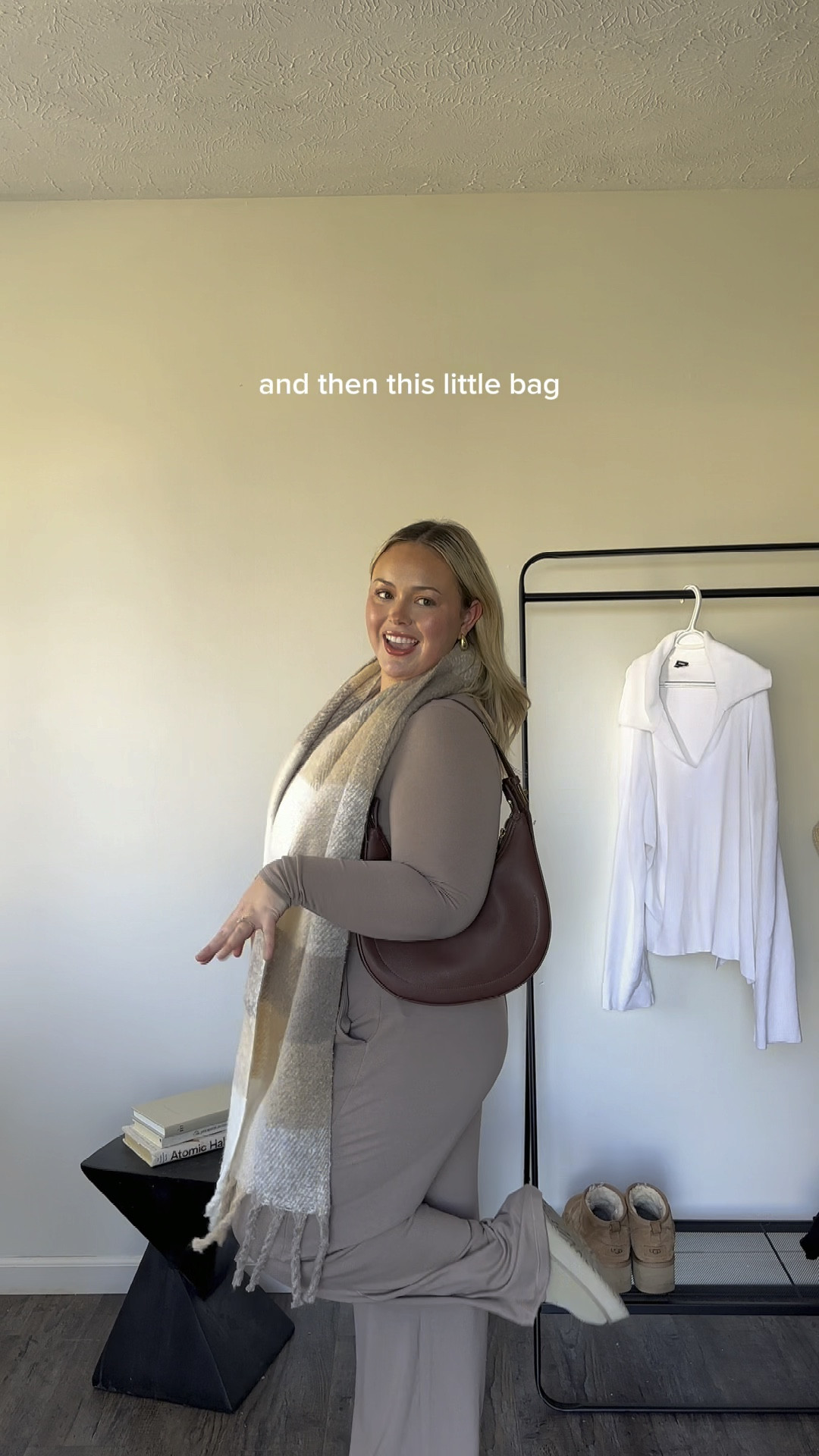 running errands outfit! Set is Abercrombie & im in an XL! The material is called “cloud knit” & I can confirm it literally feels like you’re wearing a cloud this fabric is soooo soft! Abercrombie cyber week sale starts now at 25% off for members so go snag some pieces girls!! 

#LTKVideo #LTKplussize #LTKCyberWeek