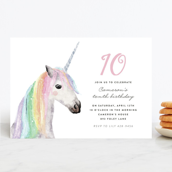 rainbow unicorn | Minted