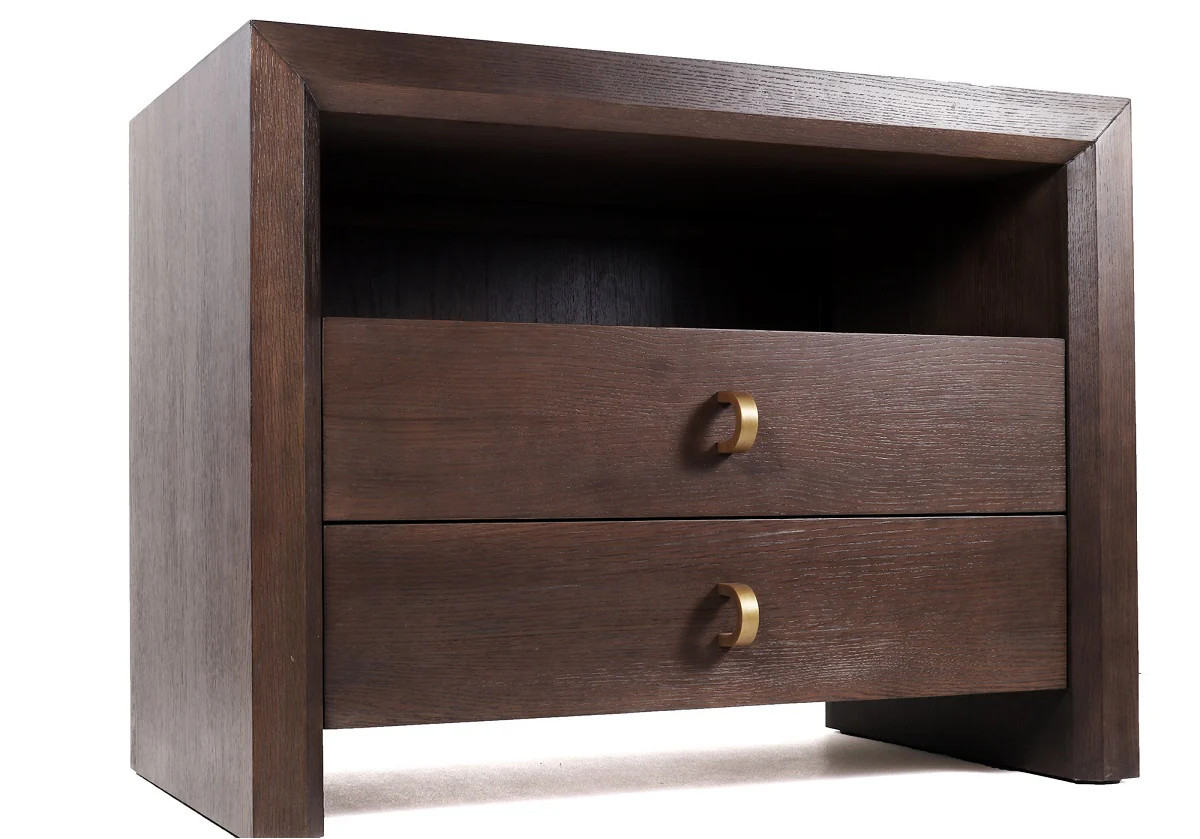 MILES NIGHTSTAND | Hazelnut | Alice Lane Home Collection