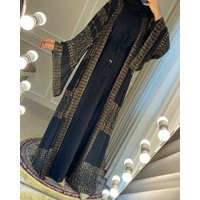 Abaya, Abaya For Women, Heavy Crystal Stone Worked Moroccan Muslim Women Dubai Abaya, Bridal Party Abaya | Etsy (US)